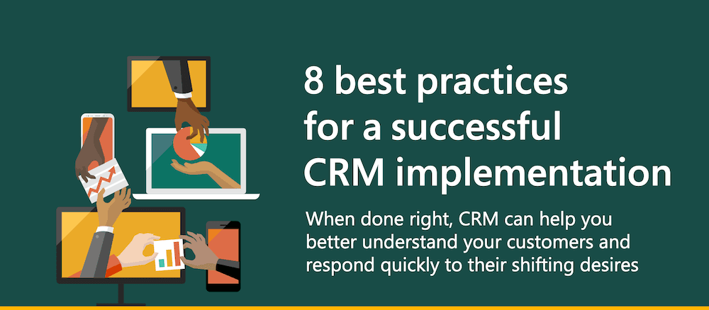 8 best practices for a successful CRM implementation