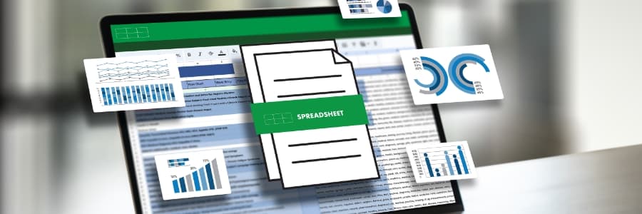 How to create charts and sparklines in Excel