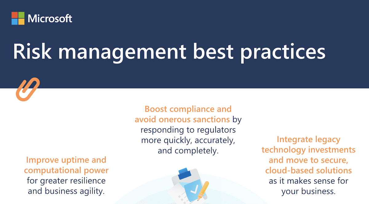 Risk management best practices